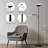 Upgraded 2-In-1 Torchiere Floor Lamp, Dimmable Standing Lamp With Remote&Touch Control, 34W Brightness Adjustable Floor Reading Light, Black Modern Corner Lamp For Living Room Bedroom Office