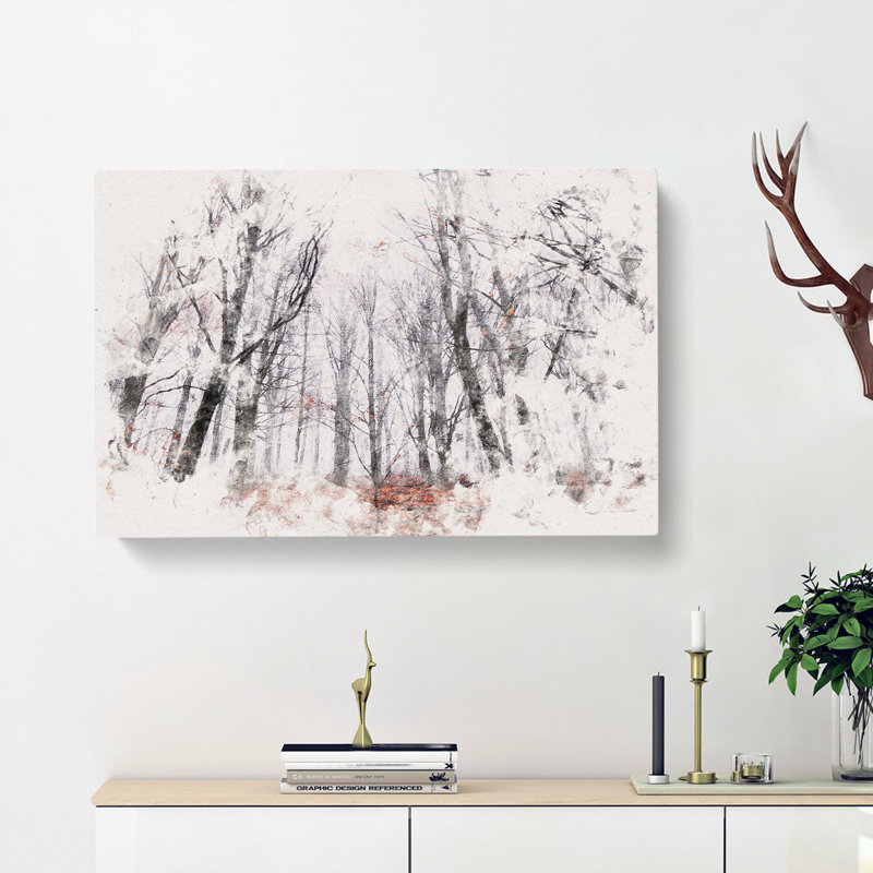 Never Ending Forest In Italy - Wrapped Canvas, 50cm H x 76cm W x 3cm D