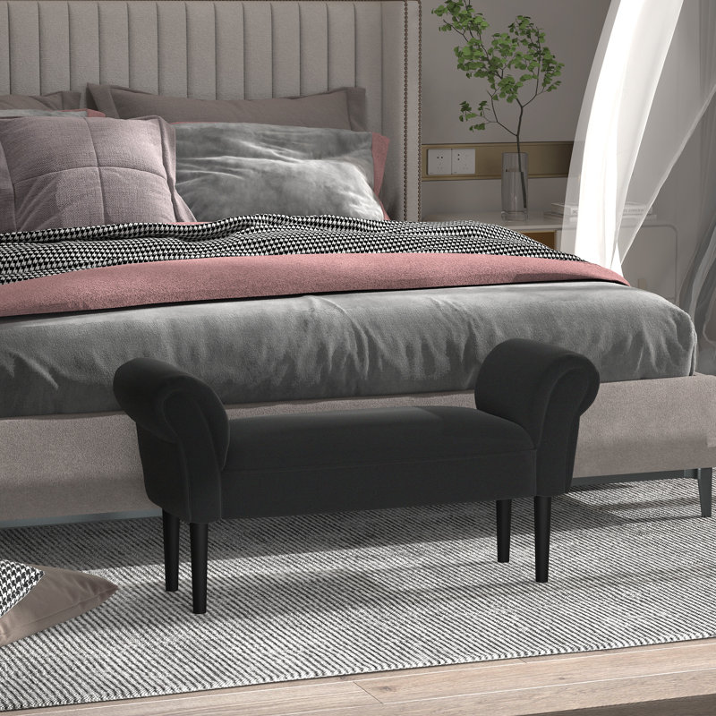 Sofa Chaise Lounge, Black