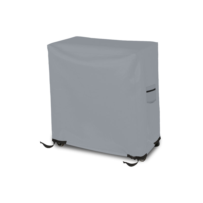 Housse de chariot de glacière robuste, 18 oz, H 36 po x l 44 po x P 23 po, gris