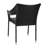 Leflore All Weather Commercial Grade PE Rattan Stacking Patio Chairs-590136705