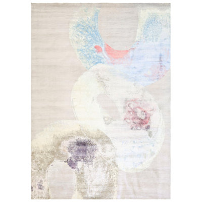 Tapis rectangulaire unique 10 pi x 14 pi 2 po