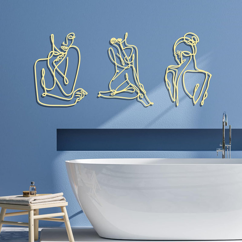 Ensemble de 3 décorations murales