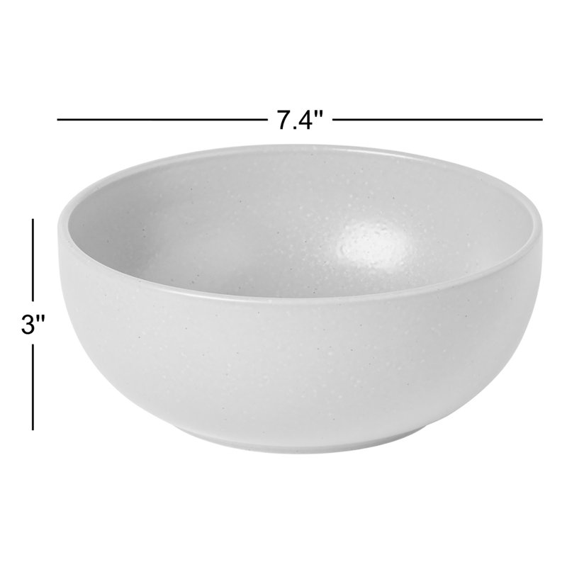 Casafina Pacifica Handmade Stoneware Serving Bowl, Artichoke