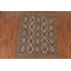 Tapis géométrique brun Kilim 5 x 6