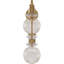 Avra Glass And Metal Wall Sconce