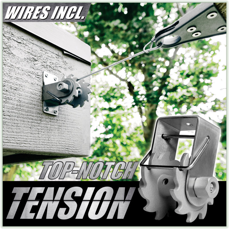 Tensioning Winch 4" Triangle Installation Kit