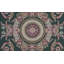 Hand-Knotted High-Quality Green and Brown Area Rug
