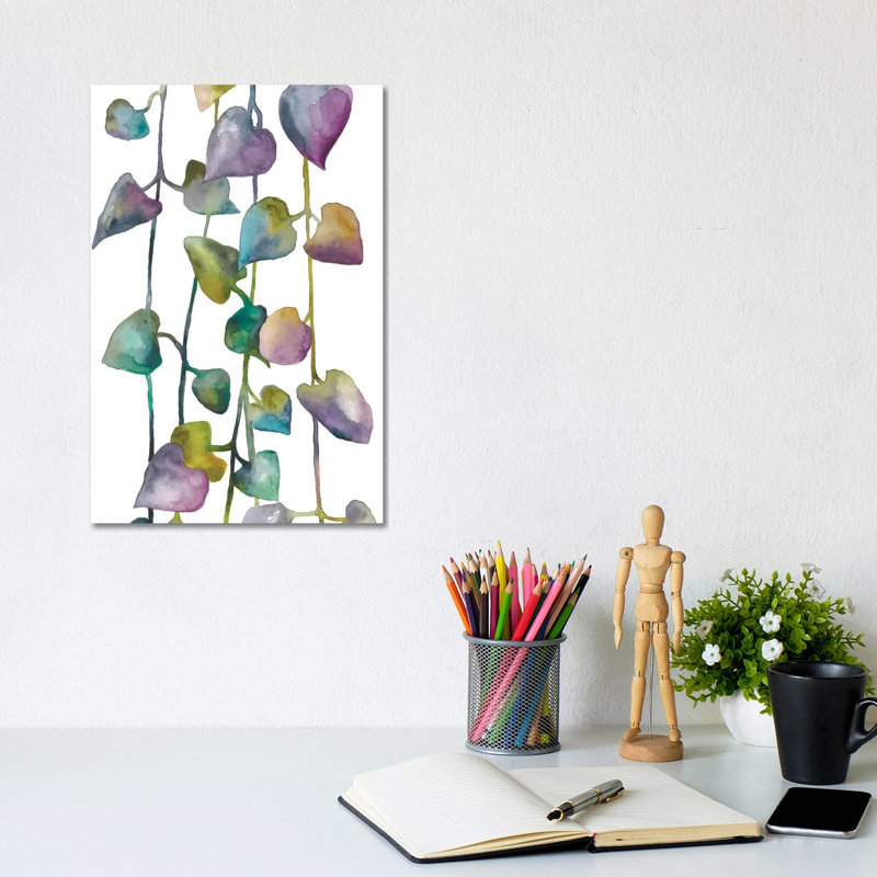 Climb II by Chariklia Zarris - Wrapped Canvas Painting, 30.48cm H x 20.32cm W x 1.91cm D