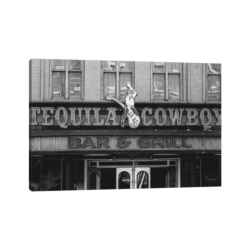 Tequila Cowboy by Ann Hudec - Print on Canvas, Wrapped Canvas, 45.72cm H x 66.04cm W x 3.81cm D