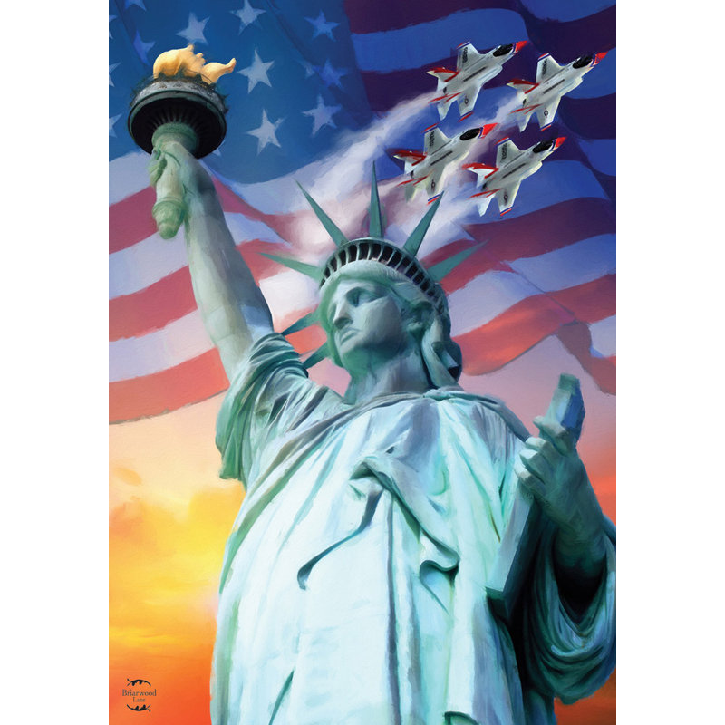 Drapeau de jardin Liberty For All