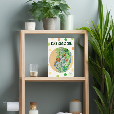 Fika Session Sweets, art mural architecture contemporaine