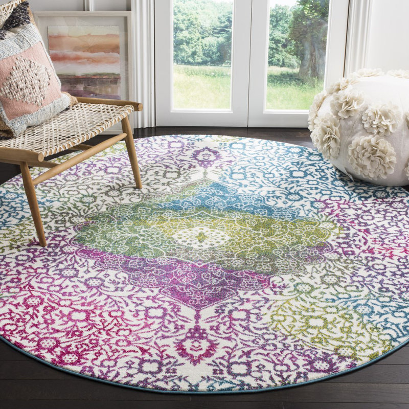 Tapis oriental performance Shaddix, Rond 5 pi 3 po