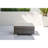 Brown Square Outdoor Coffee Table With Tempered Glass, All-Weather Rustproof Frame, Compact 28" Design, Easy To Clean, 20 Lbs, Resort-Grade Finish Glass Top, Aluminum, No Assembly, Size, Weather- For