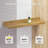 Floating Shelves Wall Mounted Set Of 2, Rustic Wall Shelf With Lip For Bedroom, Living Room, Bathroom, Kitchen, Nursery, Picture Ledge Shelf For Books, Decor, And Display-501578354