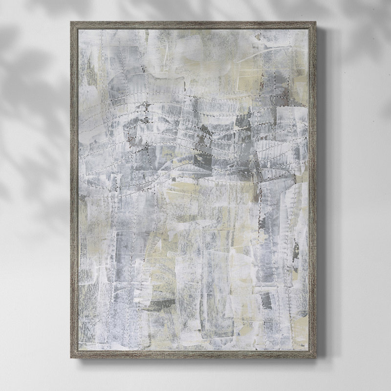 Ghost Town II, reproduction encadrée - bois massif, H 15 po x l 12 po