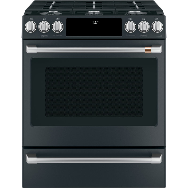 Front Control Gas Range Handle Kit, Stainless Steel