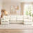 Pet-Friendly Modular Sectional Sofa with No-Tool Configuration