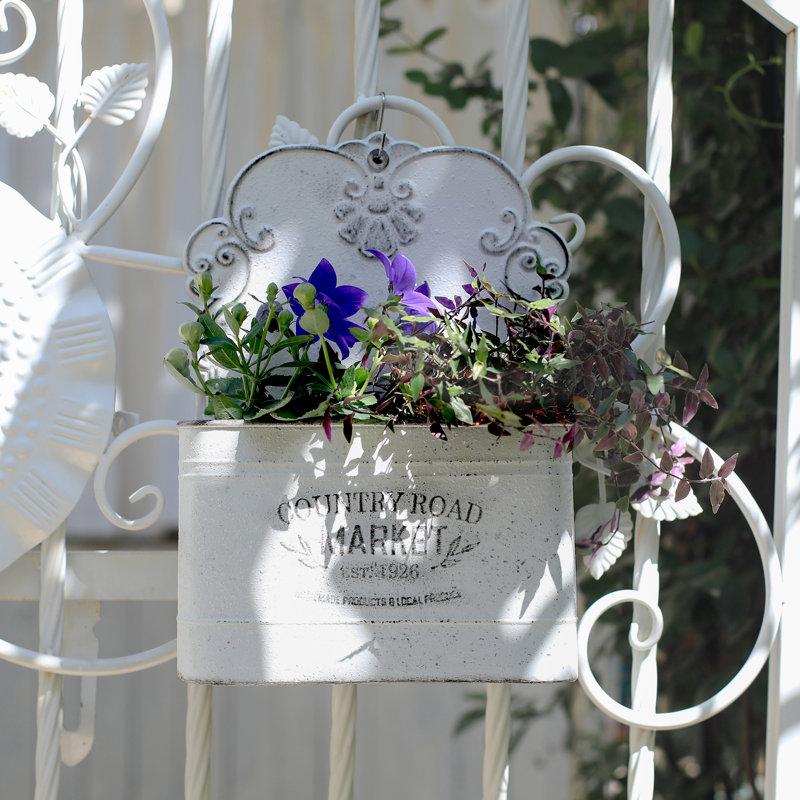 Theon Handmade Metal Wall Planter
