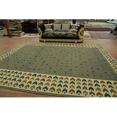 Geometric Kilim Oriental Large Rug 11x14