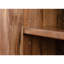 Armoire d'appoint moderne simple en noyer noir