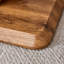 Table basse en bois Vesta avec bandes décoratives en acier inoxydable argenté-1635581489-1643308896