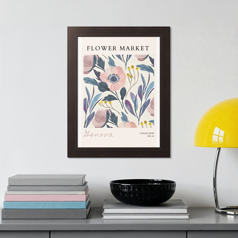 Colfax Single Picture Frame Print, Walnut, 35.56cm H x 27.94cm W