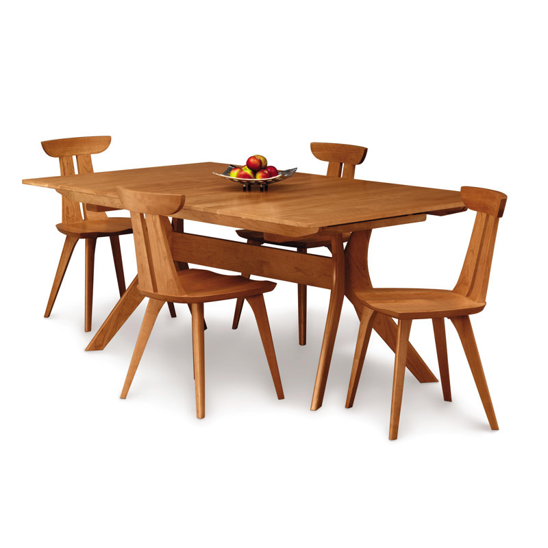Estelle Solid Wood Dining Chair, Natural Cherry
