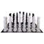 49" Giant Plastic Chess Set with Quick Fold Nylon Board
