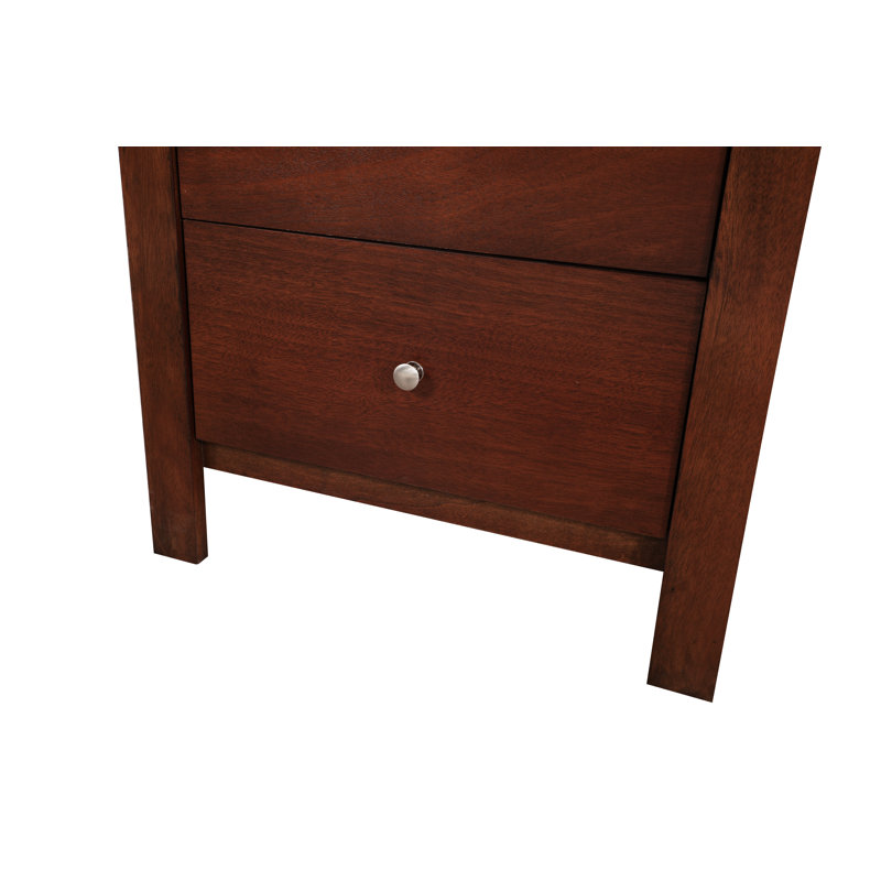 Burlington 2 Drawer Nightstand, Cherry
