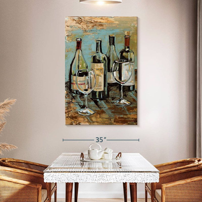 Yarlin Wine I, 51" H x 34" W