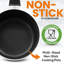 15 - Piece Non-Stick Aluminum Cookware Set