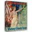 «Americains All! Victory Liberty Loan» par Howard Chandler Christy - Art mural sur toile tendue avec châssis-2132843984