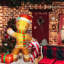 PMU Christmas - gonflable Holiday Gingerbread Man