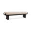 Banc rembourré en bois massif blanc-1679029939