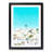 Rooftops in Montecorto Spain in Abstract - Picture Frame Graphic Art Print-55762806-55762807