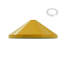 19cm H Metal Cone Lamp Shade ( Screw On )-299643037