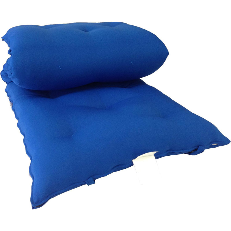 Matelas de futon 3 po Neema, Bleu