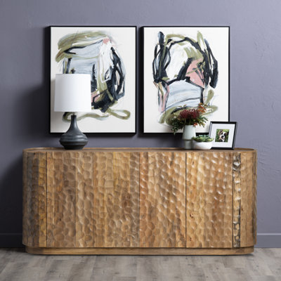 76'' Solid Wood Sideboard