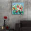  «June Beauties» par Danhui Nai, art mural en verre acrylique, 24 po x 24 po