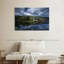 Chapelle au bord du lac-2145137714