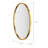 Iron Oval Wall Mirror-98981620