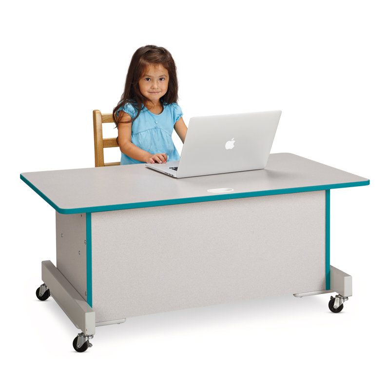 Bureaux d'ordinateur Rainbow Accents® Apollo, Sarcelle
