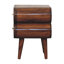 Proietti 45cm W Solid Wood Bedside Table