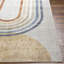 Quiogue Machine Washable Modern Boho Beige Area Rug-1484716808