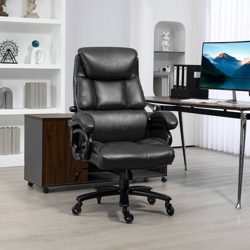 Chaise de bureau Marlynda, Noir
