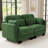 Channel Tufted Modular Sectional Sofa with Adjustable Backrest-1994189765