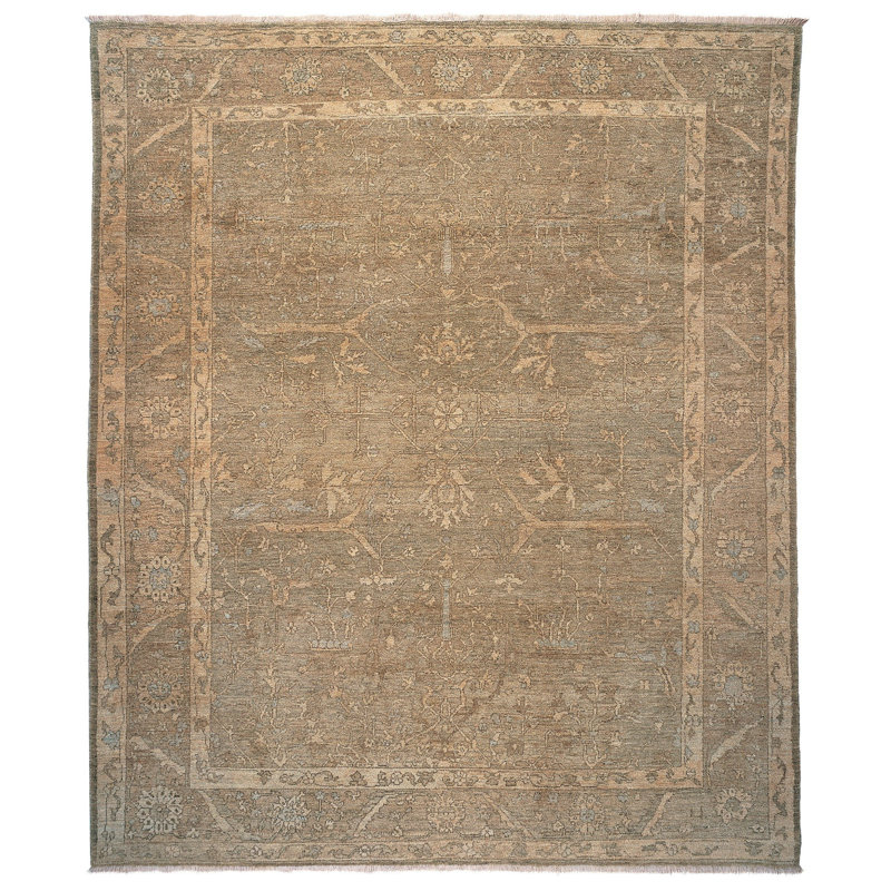 Jozan Wool Oriental Area Rug, Rectangle 6' x 9'