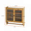 Buffet 24,8 po avec portes vitrées-117246324