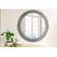 Huldar Glass Flat Wall Mirror